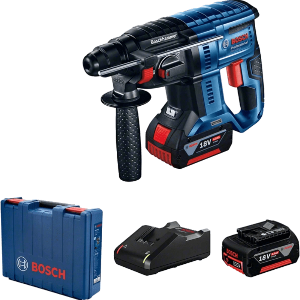 Ciocan rotopercutor SDS-Plus cu 2 acumulatori Bosch GBH 180-Li Ciocan rotopercutor SDS-Plus cu 2 acumulatori Bosch GBH 180-Li