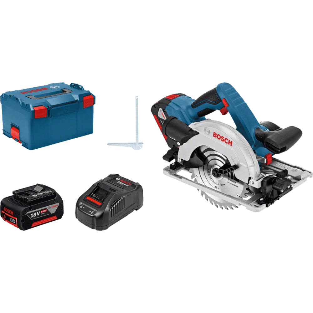 Fierastrau circular cu 2 acumulatori Bosch GKS 18V-57G Fierastrau circular cu 2 acumulatori Bosch GKS 18V-57G
