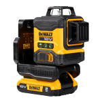 Nivela laser cu linii cu 1 acumulator DeWalt DCLE34031D1