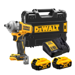 Masina de insurubat cu impact cu 2 acumulatori DeWalt DCF892P2T