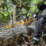 Motofierastrau cu 1 acumulator 54V DeWalt DCMCS574X1