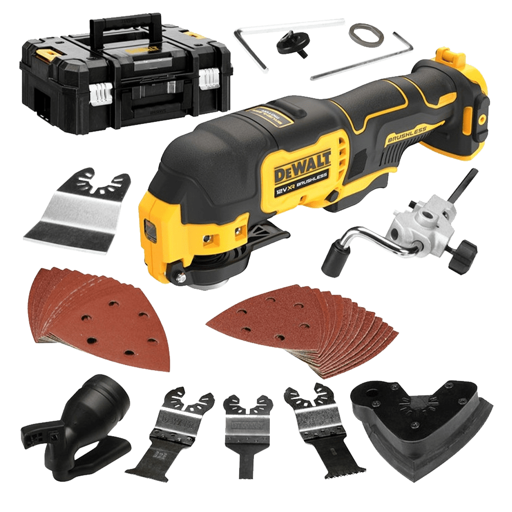 Scula oscilanta multifunctionala fara acumulator DeWalt DCS353NT Scula oscilanta multifunctionala fara acumulator DeWalt DCS353NT