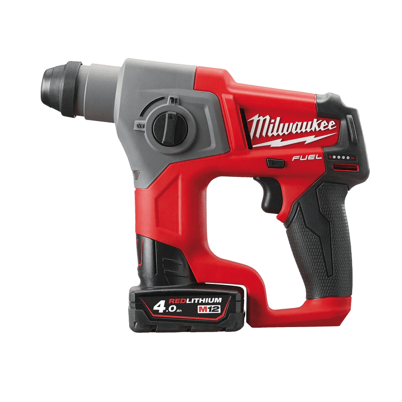 Ciocan rotopercutor cu 2 acumulatori Milwaukee SDS-plus M12CH-402X Ciocan rotopercutor cu 2 acumulatori Milwaukee SDS-plus M12CH-402X