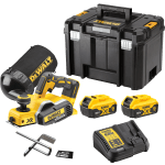 Masina de rindeluit cu 2 acumulatori DeWalt DCP580P2