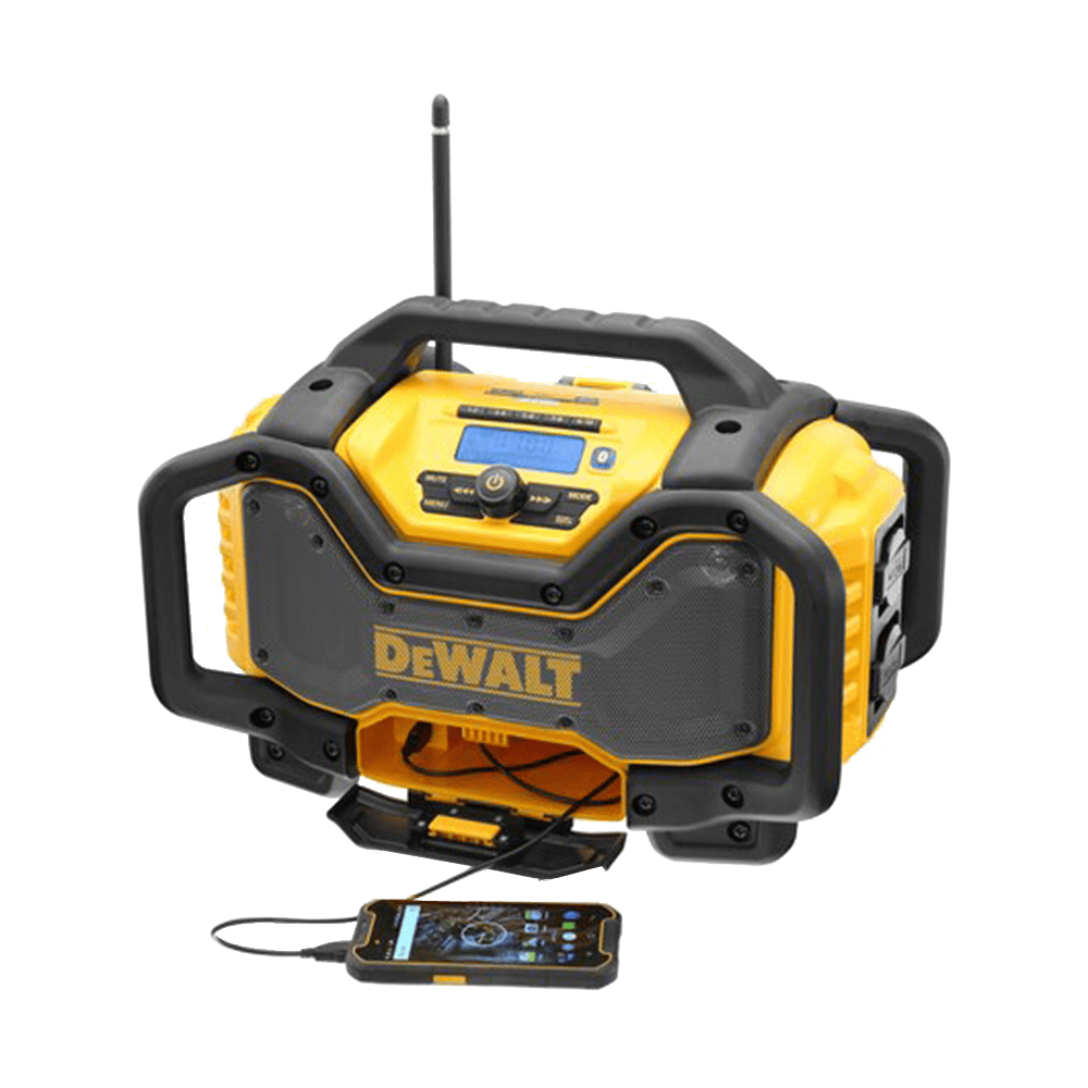 Boxa cu radio pe acumulatori de santier DeWalt DCR027 Boxa cu radio pe acumulatori de santier DeWalt DCR027