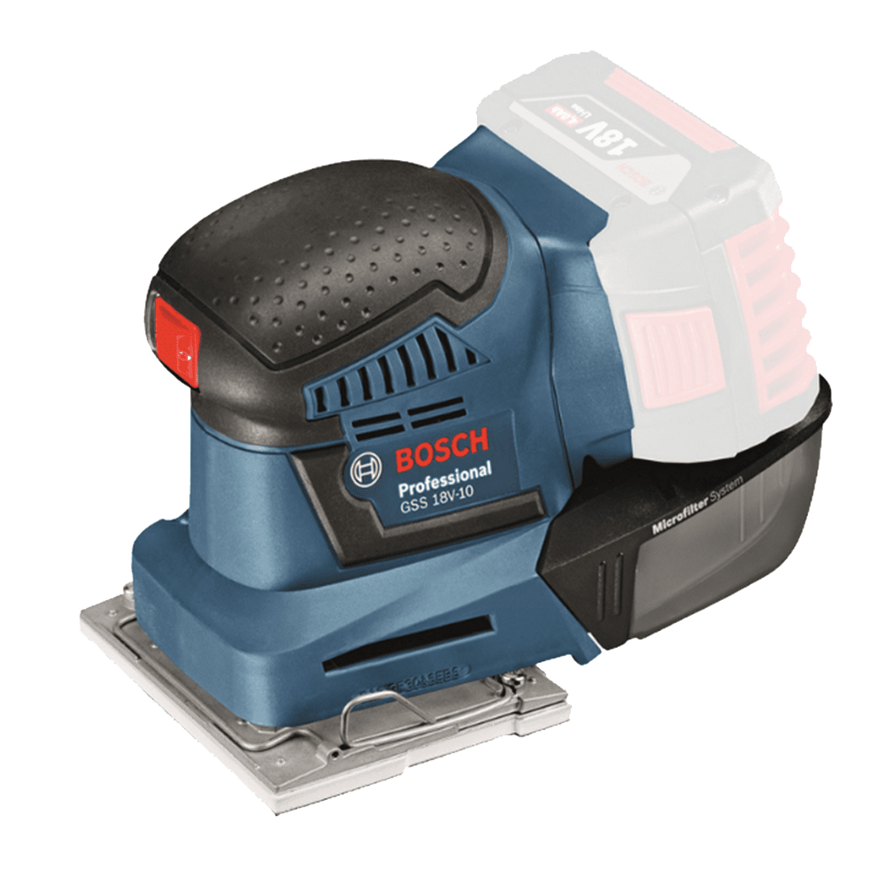 Slefuitor cu vibratii Bosch GSS 18V-10 SOLO Slefuitor cu vibratii Bosch GSS 18V-10 SOLO