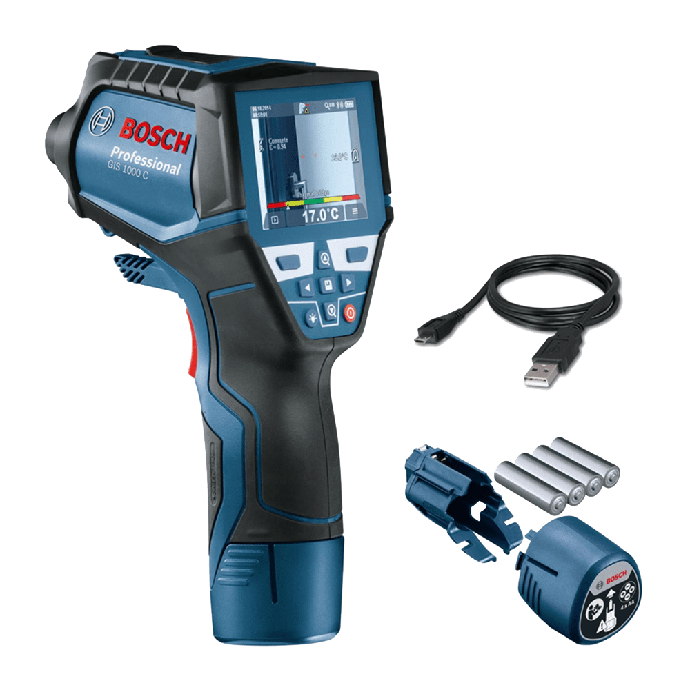 Termodetector/umidometru Bosch GIS 1000 C Termodetector/umidometru Bosch GIS 1000 C