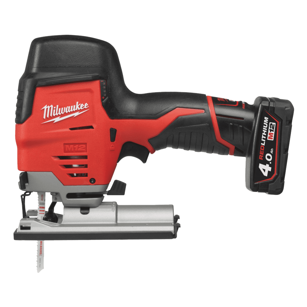 Fierastrau pendular cu 2 acumulatori Milwaukee M12 JS-402B Fierastrau pendular cu 2 acumulatori Milwaukee M12 JS-402B