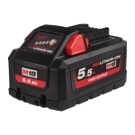Set 5 scule cu acumulator Milwaukee M18 FPP5N-554B