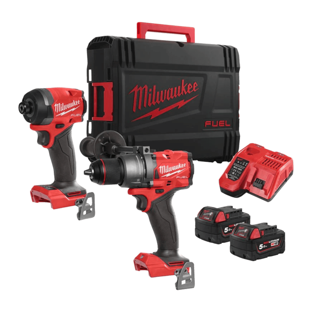 Set 2 scule cu 2 acumulatori Milwaukee M18 FPP2A3-502X Set 2 scule cu 2 acumulatori Milwaukee M18 FPP2A3-502X