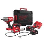 Set 2 scule cu acumulator Milwaukee M18 ONEPP2Q-502X