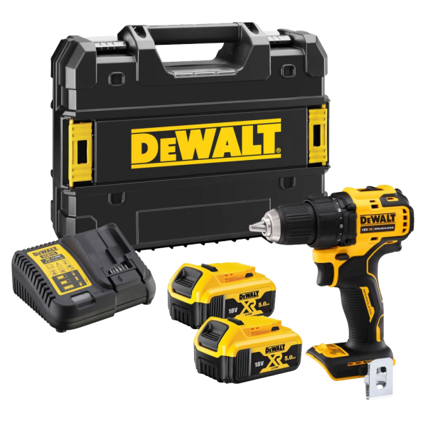Masina de gaurit DeWalt DCD708P2T cu 2 acumulatori