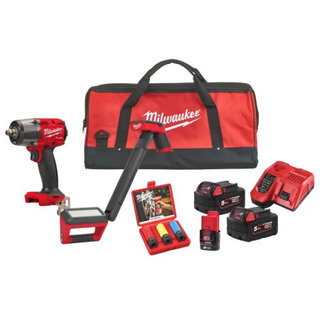 Set 2 scule cu acumulator Milwaukee M18 FPP2BH-523B