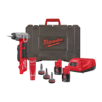 Dispozitiv expandare tevi Uponor cu 2 acumulatori Milwaukee M12FPXP-I06202C