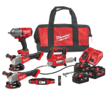 Set 5 scule cu acumulator Milwaukee M18 FPP5N-554B