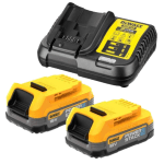 Set incarcator + 2 acumulatori 18V Dewalt DCB1102E2