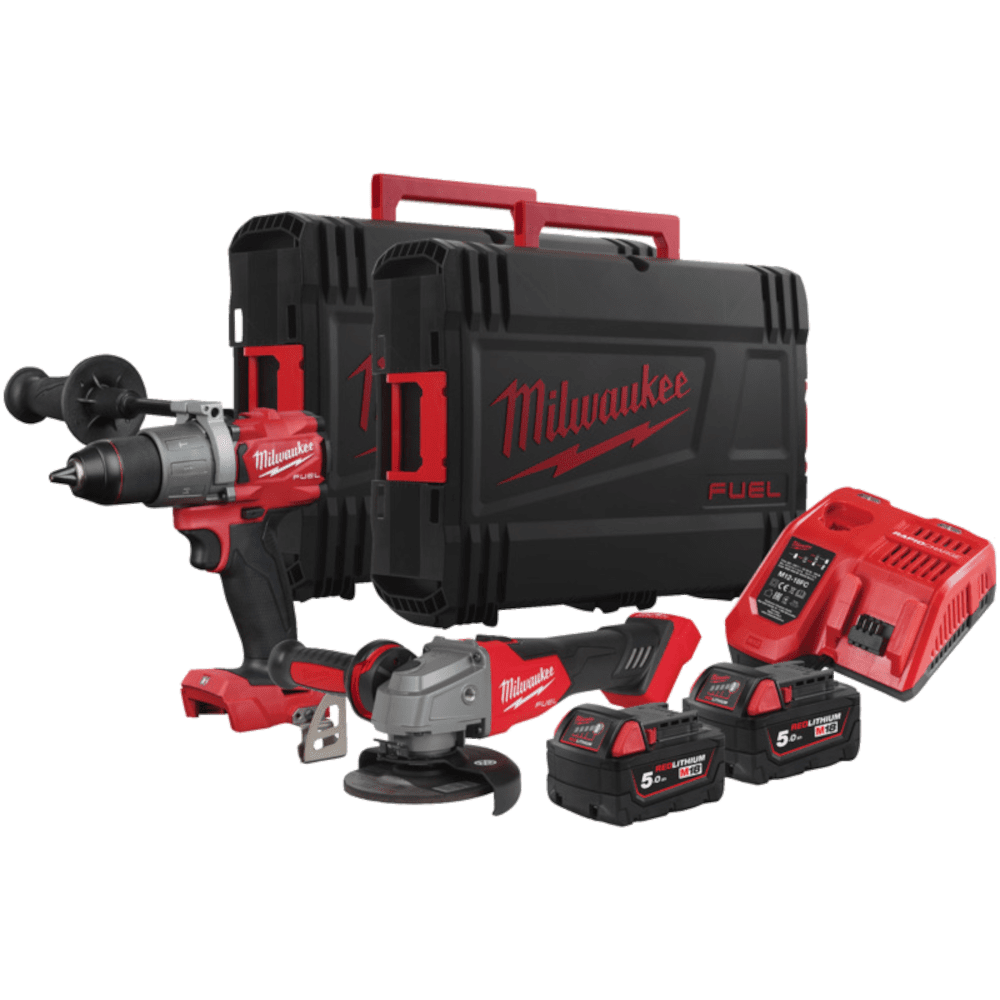 Set 2 scule cu 2 acumulatori Milwaukee M18 FPP2AB2-502X Set 2 scule cu 2 acumulatori Milwaukee M18 FPP2AB2-502X