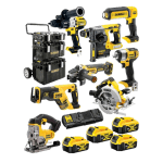 Set 8 scule DeWalt DCK854P4