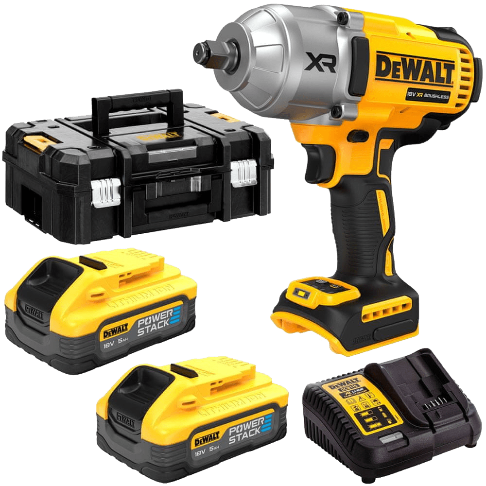 Masina de insurubat cu impact cu 2 acumulatori DeWalt DCF900H2T Masina de insurubat cu impact cu 2 acumulatori DeWalt DCF900H2T