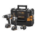 Set 2 masini de gaurit cu acumulatori DeWalt McLaren DCK200ME2GT