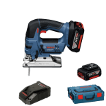 Fierastrau vertical pendular cu 2 acumulatori Bosch GST 18 V-LI B