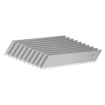 Set 10 lame cutter segmentate 25mm Stanley 0-11-325