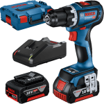 Masina de gaurit/infiletat cu 2 acumulatori Bosch GSR 18V-90 C