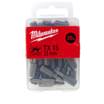Set 25 biti standard TX15x25mm Milwaukee