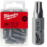 Set 25 biti standard TX10x25mm Milwaukee