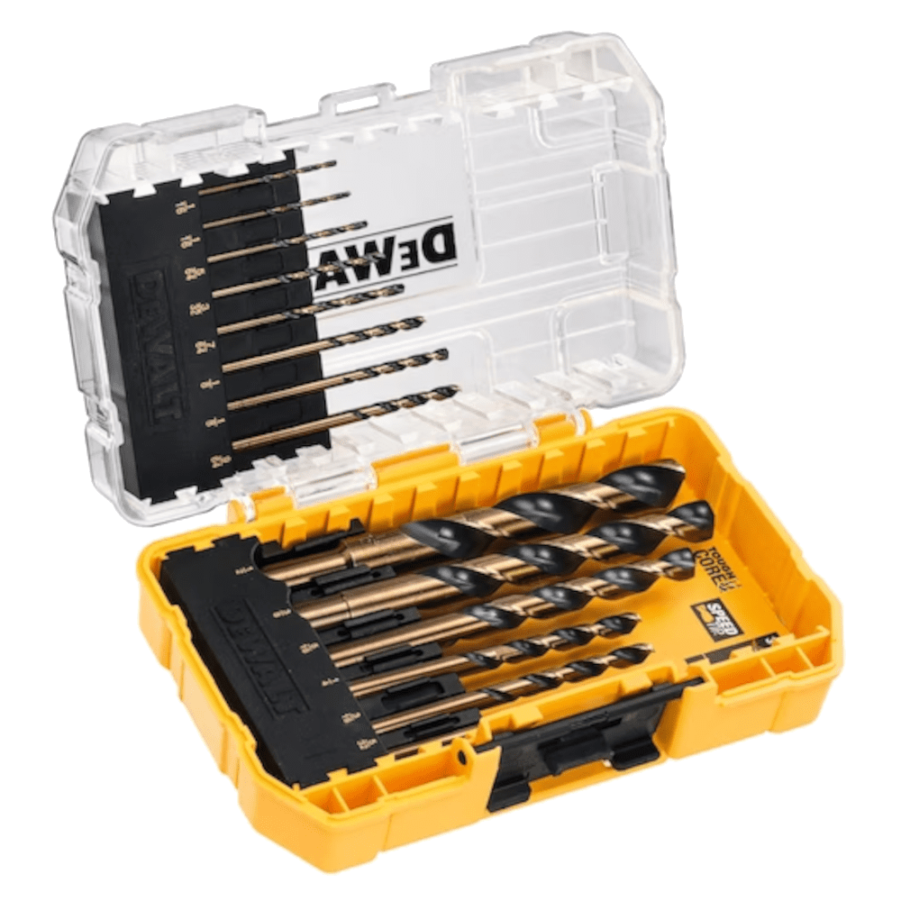 Set 14 burghie de metal HSS Black&Gold DeWalt DT70727-QZ Set 14 burghie de metal HSS Black&Gold DeWalt DT70727-QZ