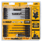 Set 25 biti insurubare si burghie de metal DeWalt DT70708