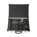 Set 15 burghie si dalti in cutie de metal SDS-Plus DeWalt DT9679