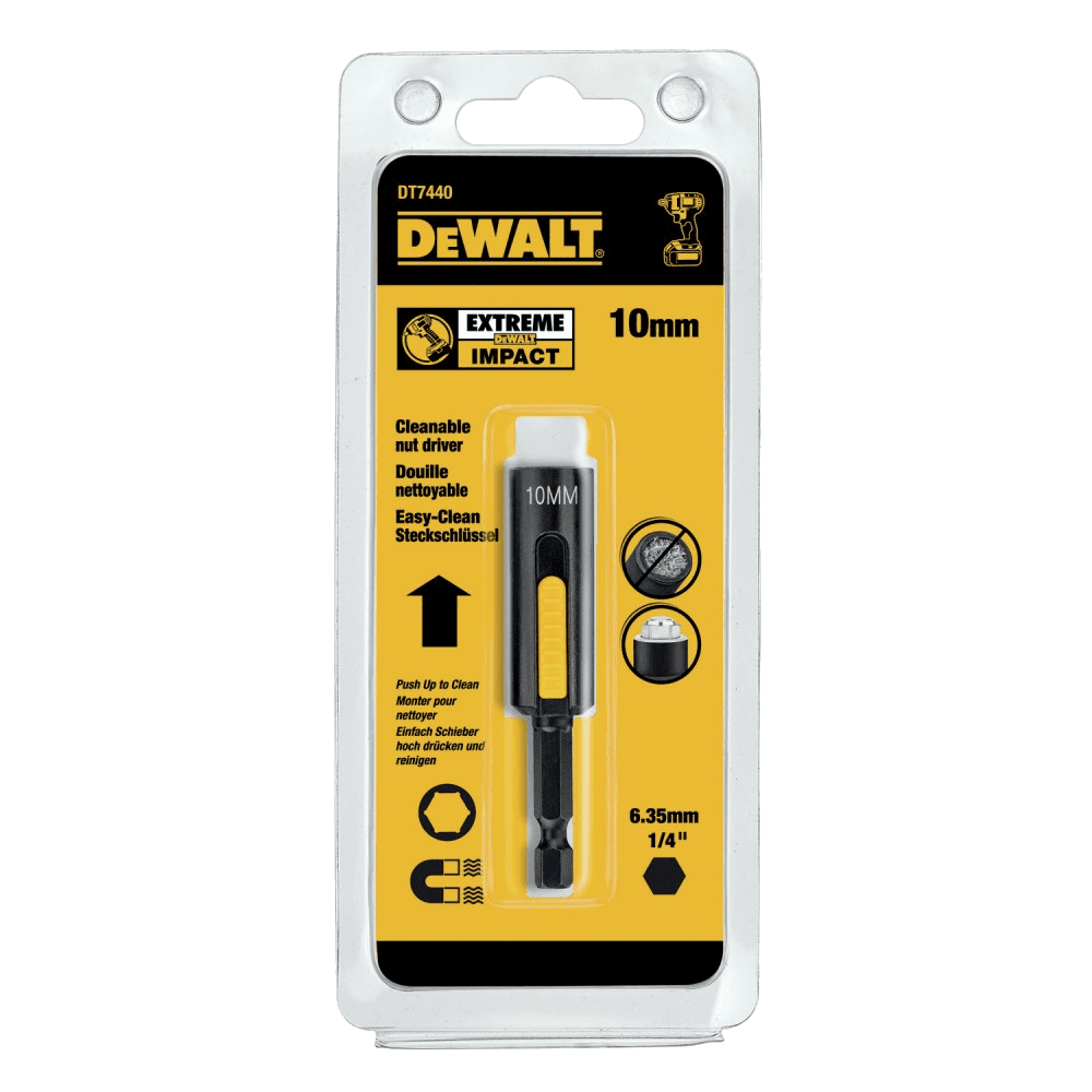 Cheie 10mm tubulara 1/4 DeWalt DT7440 Cheie 10mm tubulara 1/4 DeWalt DT7440