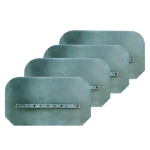 Set 4 palete combinate de finisat beton 1200mm Bisonte BT0006636