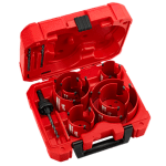 Set de carote multimaterial Milwaukee BIG HAWG CARBIDE TEETH