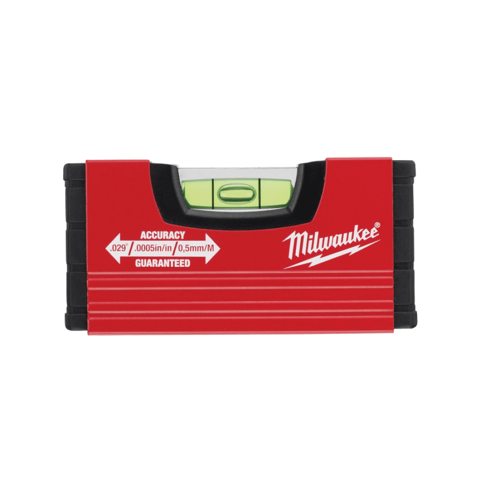 Nivela compacta de buzunar 10cm Milwaukee Minibox Nivela compacta de buzunar 10cm Milwaukee Minibox