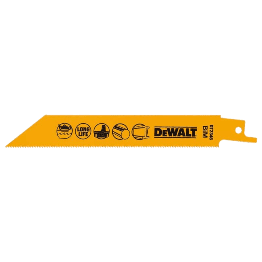 Set 5 panze fierastrau sabie de metal DeWalt DT2346 Set 5 panze fierastrau sabie de metal DeWalt DT2346