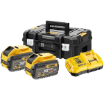 Set incarcator si 2 acumulatori XR FlexVolt DeWalt DCB118Y2T