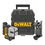 Nivela laser cu 3 linii de unda rosie DeWalt DW089K
