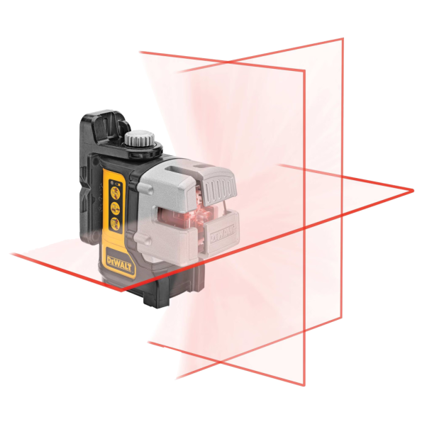 Nivela laser cu 3 linii de unda rosie DeWalt DW089K