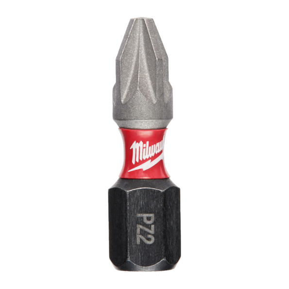 Set 25 biti de impact PZ2x25mm Milwaukee SHOCKWAVE