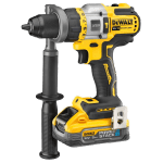 Masina de gaurit cu percutie cu 2 acumulatori DeWalt DCD999H2T
