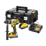 Masina de gaurit cu percutie cu 2 acumulatori DeWalt DCD999H2T