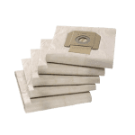 Set 5 saci filtranti din hartie pentru aspiratoarele NT 48/NT 65/NT 72 Karcher
