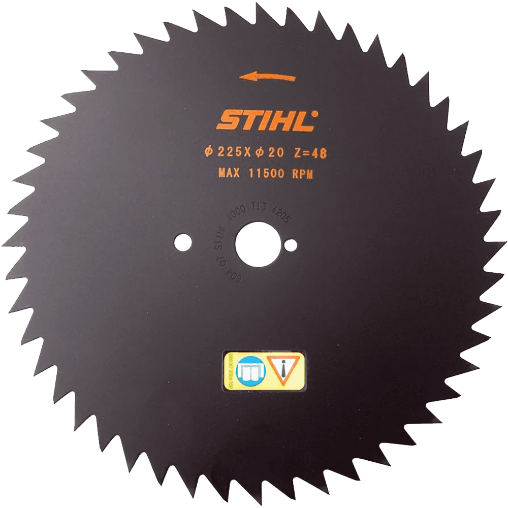 Disc motocoasa defrisat circular cu 48 taisuri 225mm Stihl 225-48 Disc motocoasa defrisat circular cu 48 taisuri 225mm Stihl 225-48