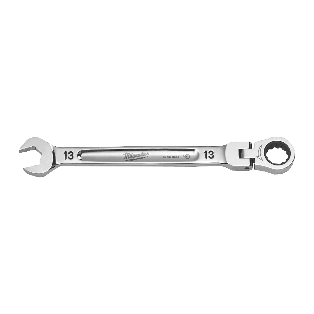 Cheie compinata cu clichet si cap pivotant 13mm Milwaukee MAXBITE Cheie compinata cu clichet si cap pivotant 13mm Milwaukee MAXBITE