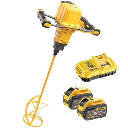 Masina de amestecat cu 2 acumulatori 54V DeWalt DCD240X2