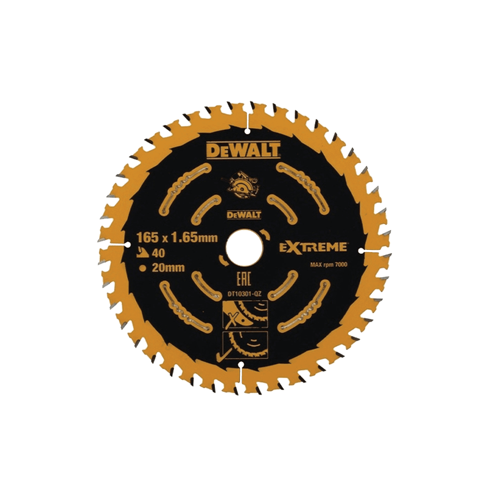 Panza fierastrau circular de taiere fina 165mm DeWalt DT10301 Panza fierastrau circular de taiere fina 165mm DeWalt DT10301