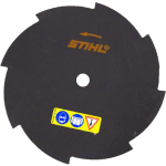 Disc motocoasa defrisat circular cu 8 taisuri 230mm Stihl 230-8