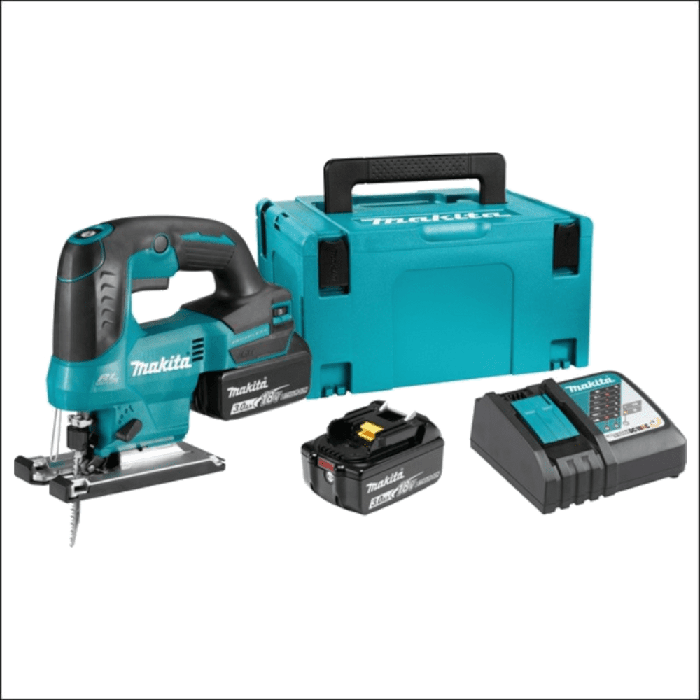 Fierastrau pendular cu 2 acumulatori Makita DJV184RFJ Fierastrau pendular cu 2 acumulatori Makita DJV184RFJ